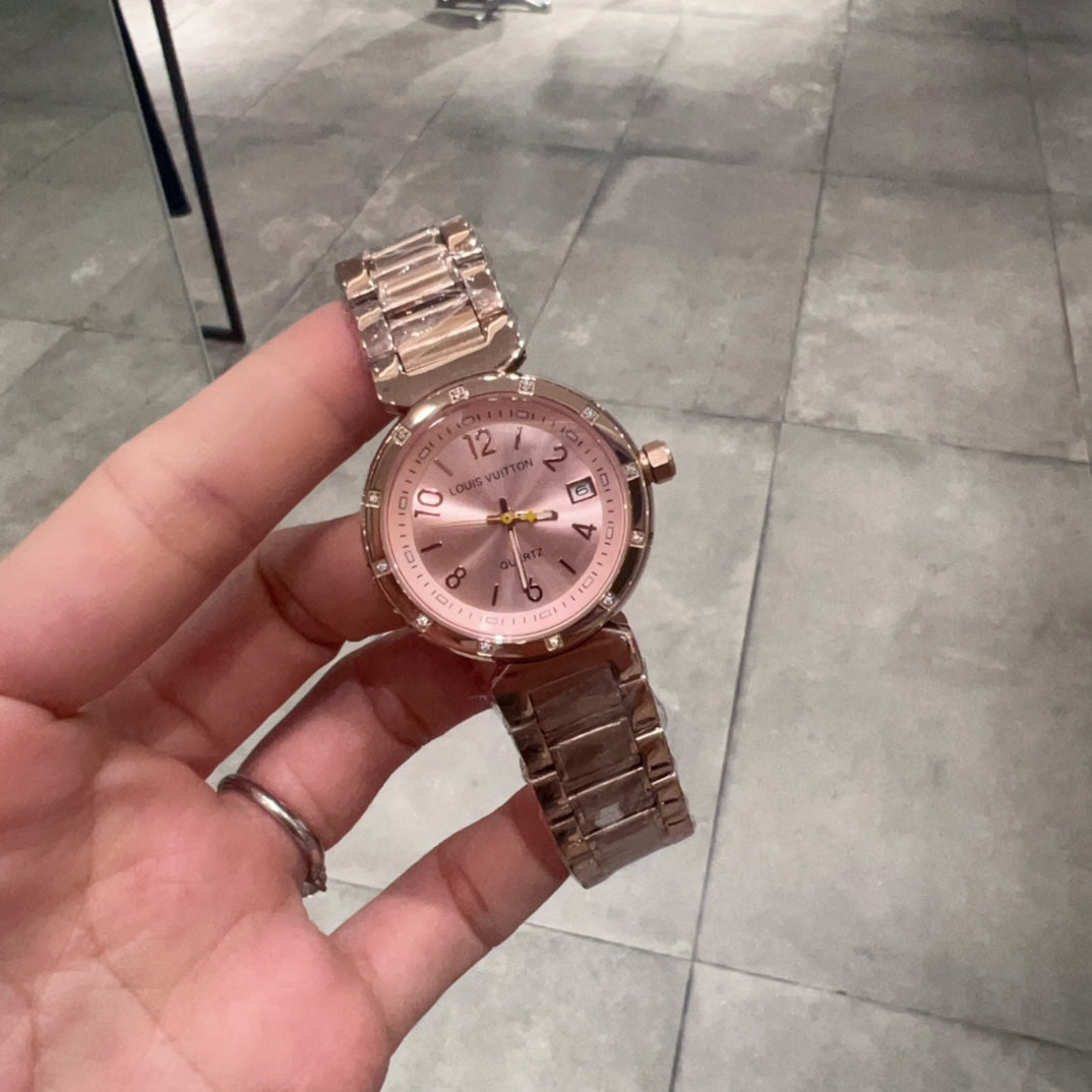 Three-hand ladies watch