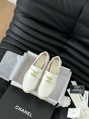 new double C buckle Mary Jane loafers