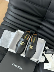 new double C buckle Mary Jane loafers