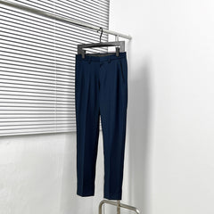 Dark blue trousers