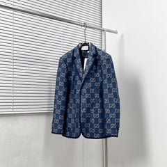 GG cotton jacquard suit