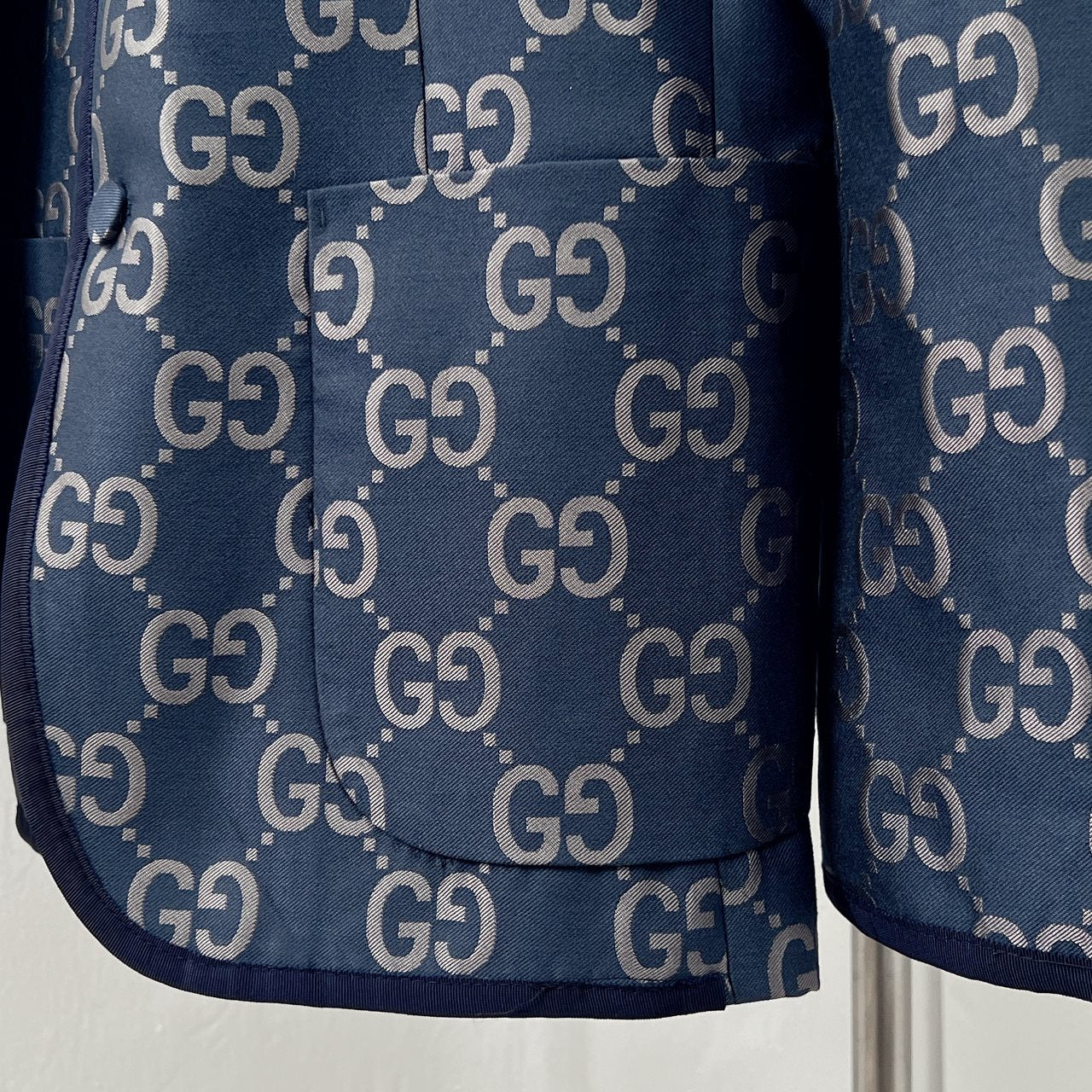 GG cotton jacquard suit