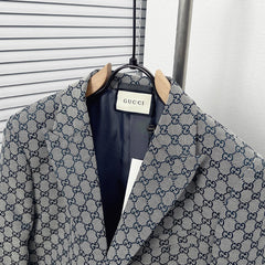 All-over GG jacquard suit