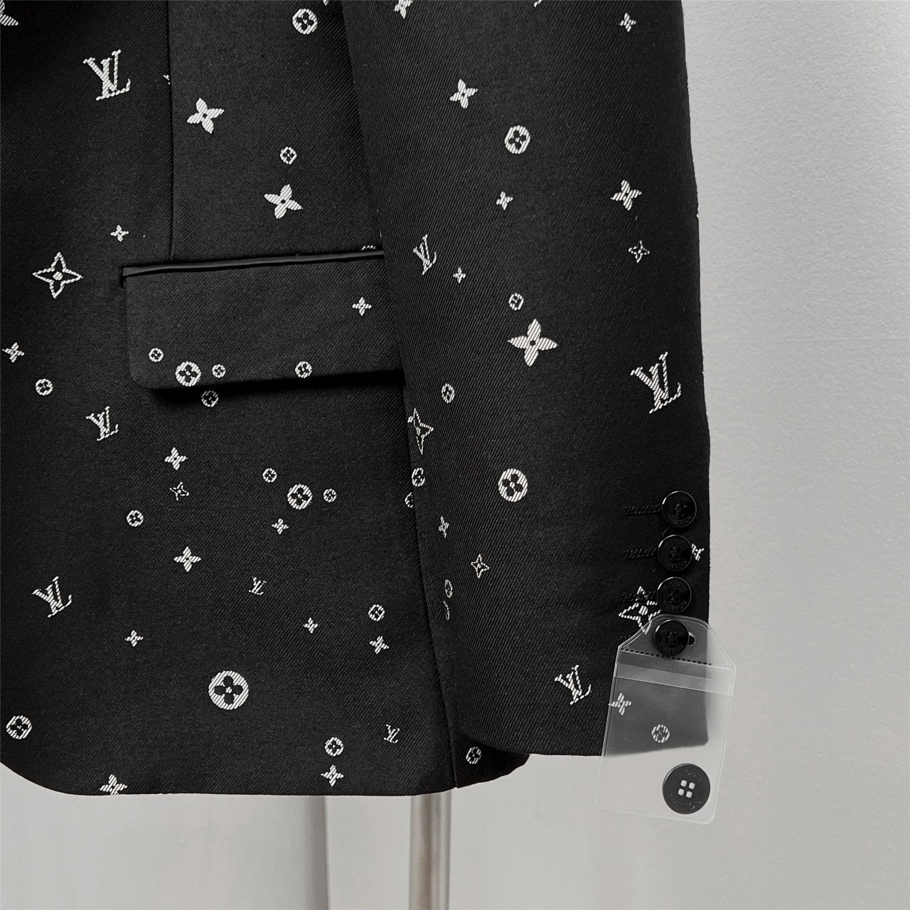 All-over Starry Night jacquard suit