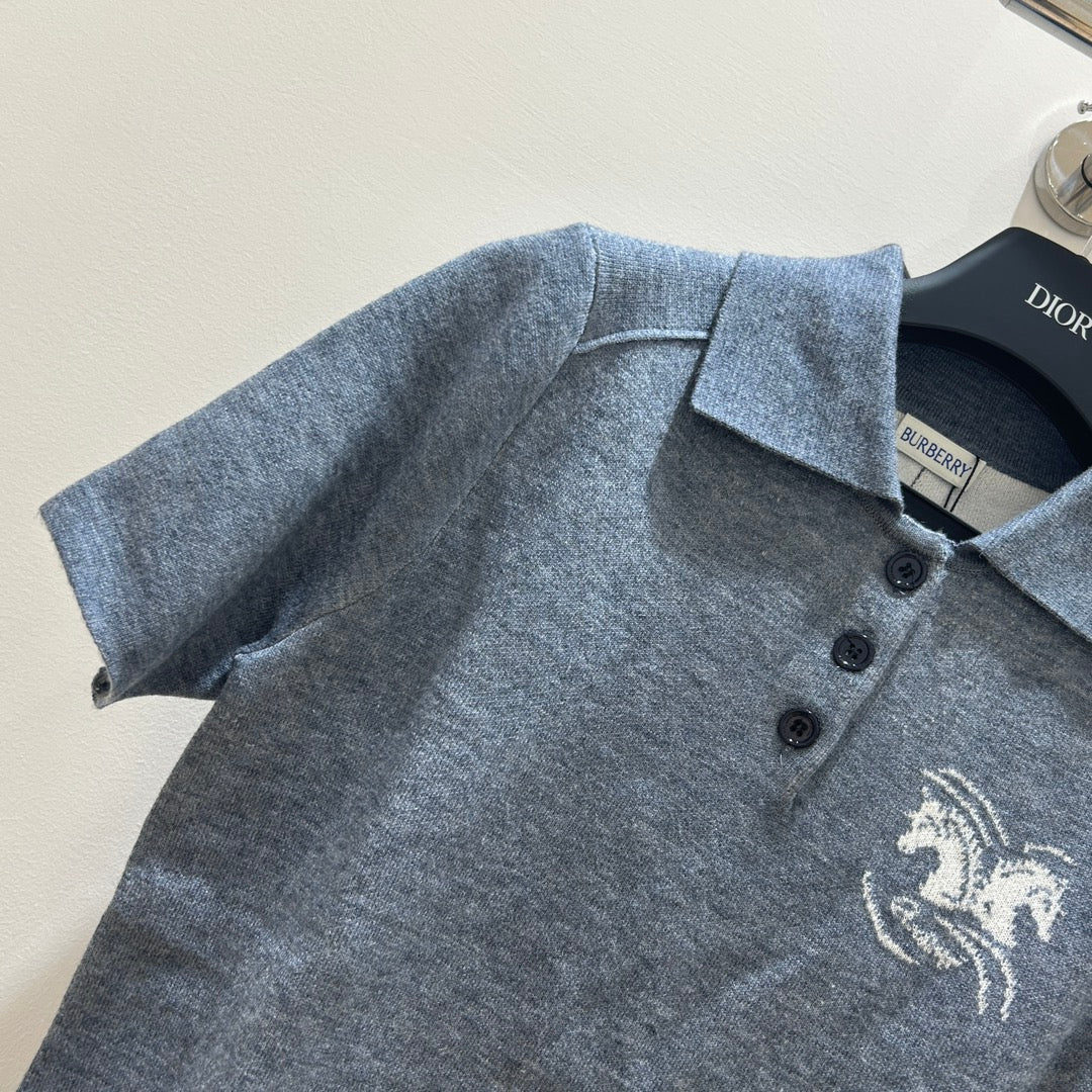 War horse jacquard Polo short sleeves