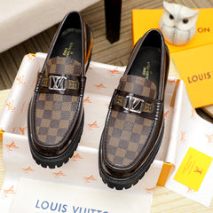 Loafers, high-end men's formal shoes and casual leather shoes