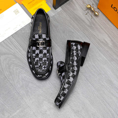 business formal leather shoes