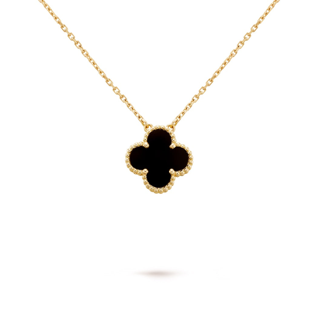 four leaf clover pendant necklace clavicle chain