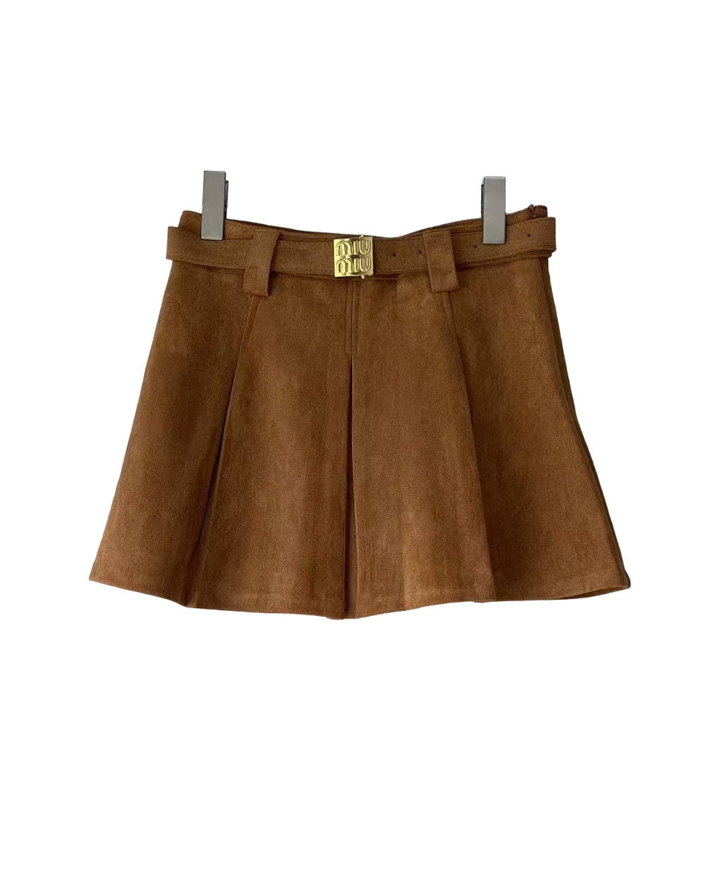 New suede leather skirt