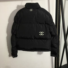 New Logo Plush Down Jacket