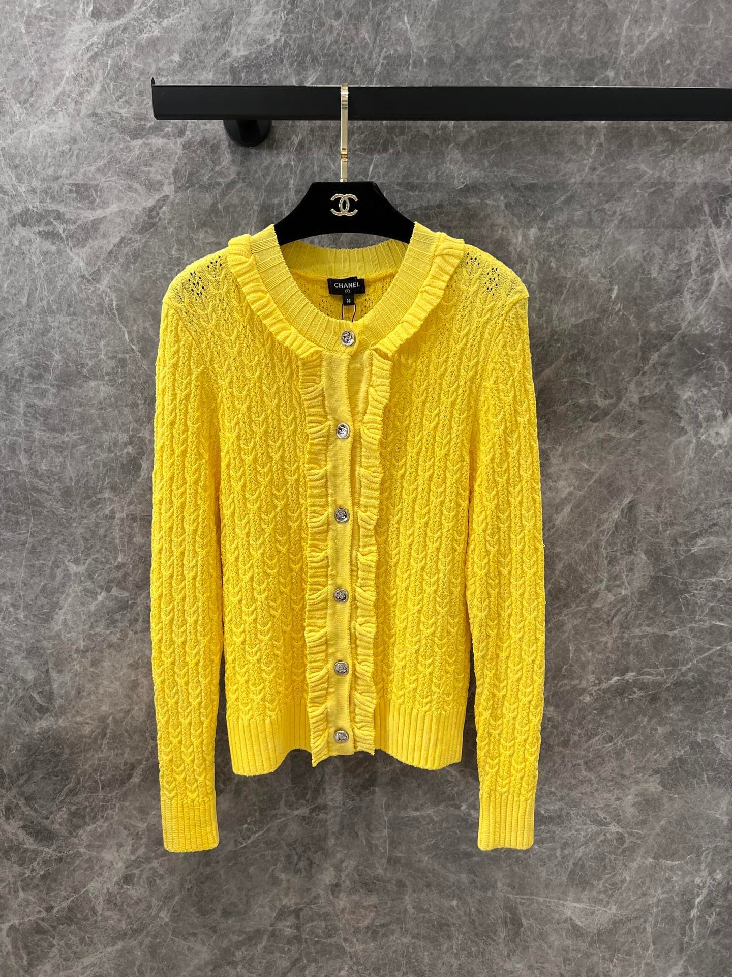 Early spring new knitted cardigan