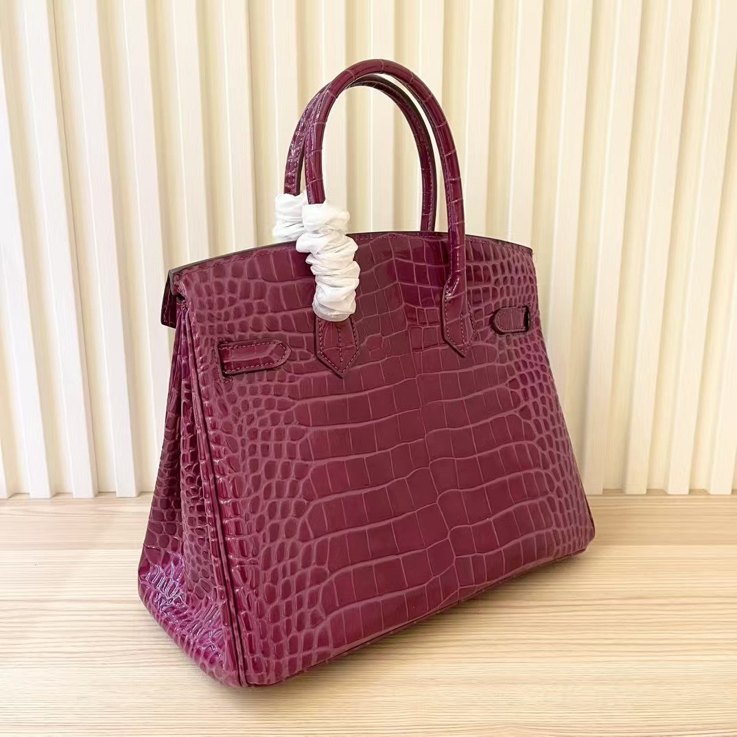 New crocodile pattern bag（30cm）