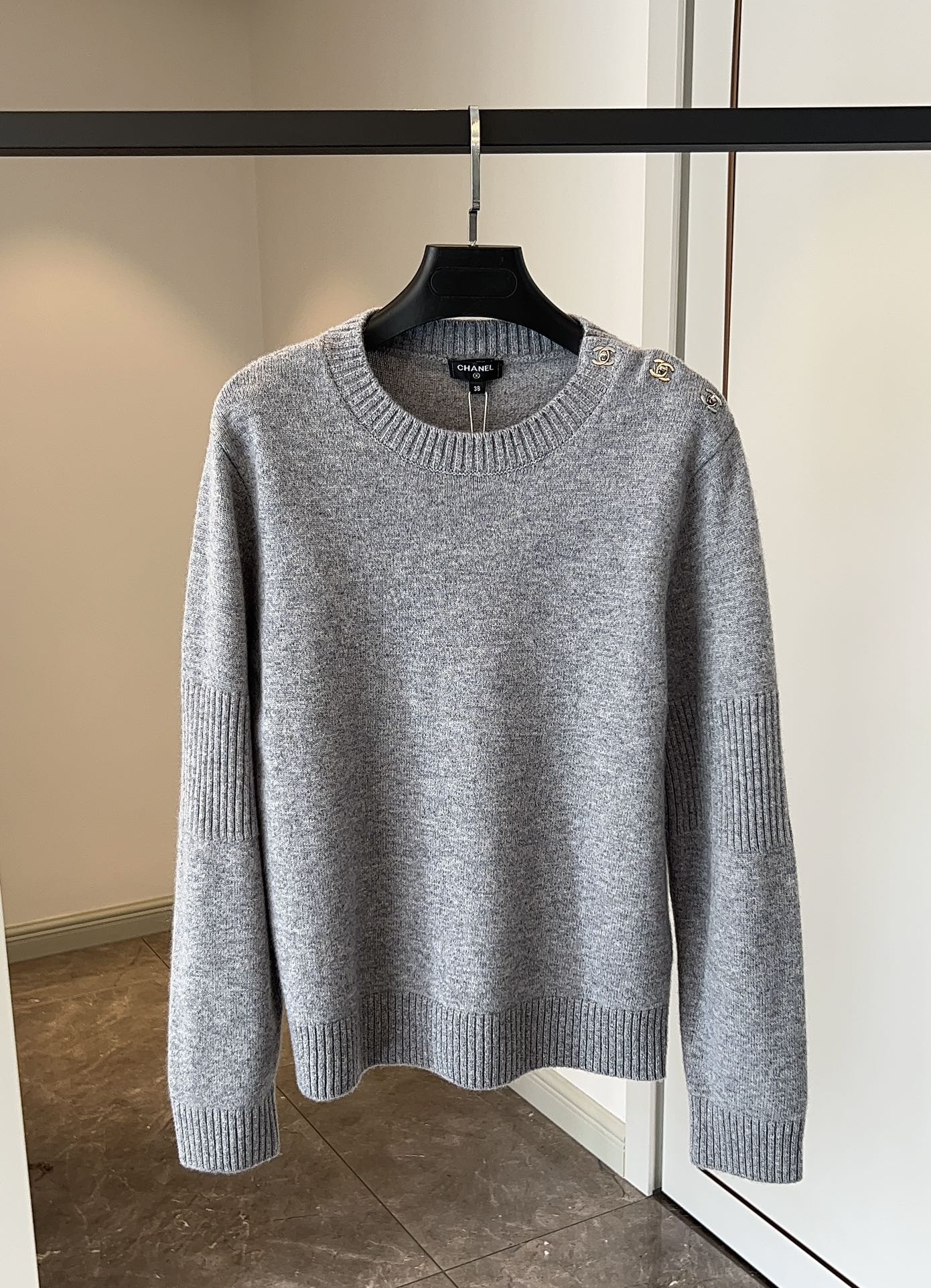 Cashmere Shoulder Sweater