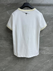 Gold stamped T-shirt