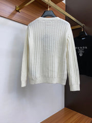 Fashionable casual bottoming single wear round neck sweater