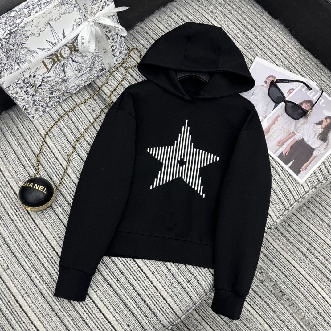 Embroidered five-pointed star set