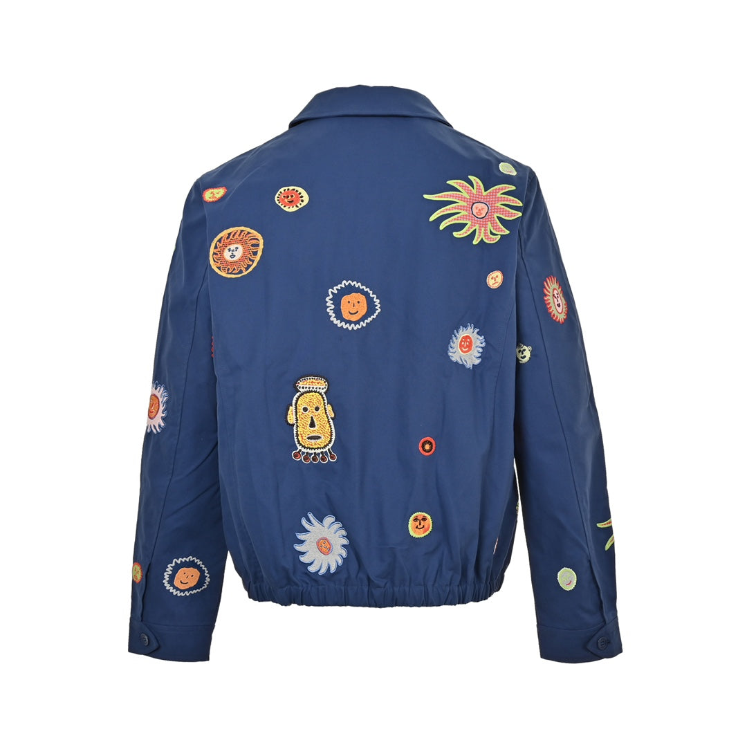 sunfish embroidered jacket