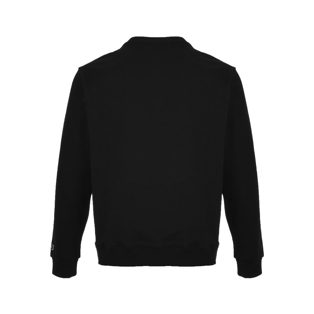 Classic embroidered crew neck sweatshirt