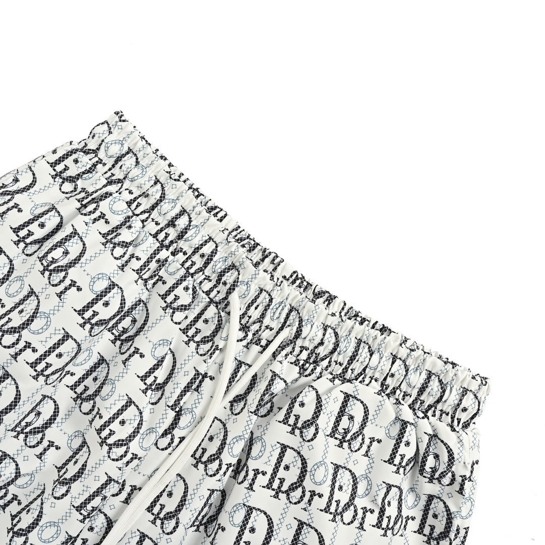 Fully printed beach shorts