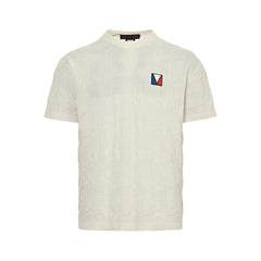 America's Cup jacquard knit short sleeves