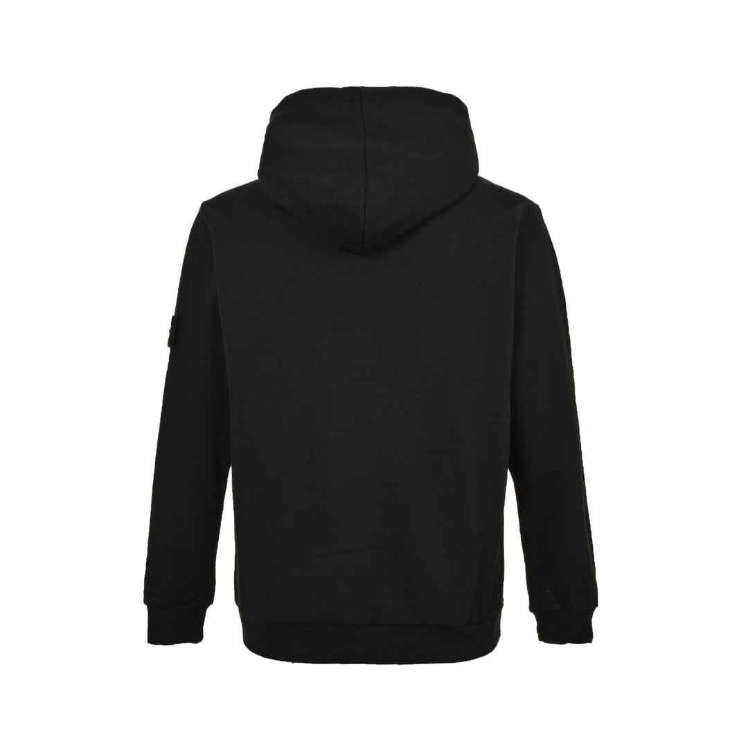 classic armband hooded sweatshirt