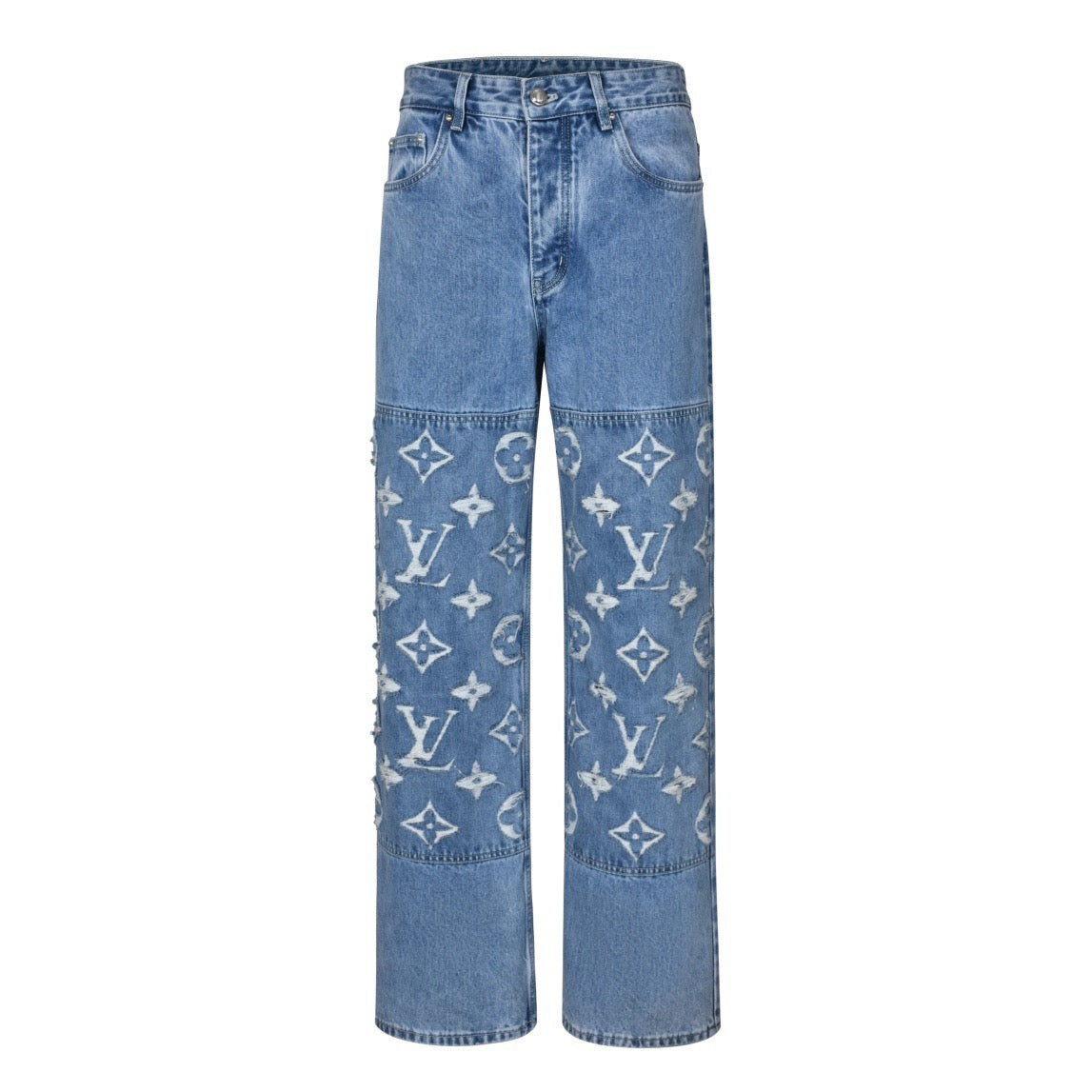 25SS jacquard jeans