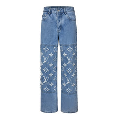 25SS jacquard jeans