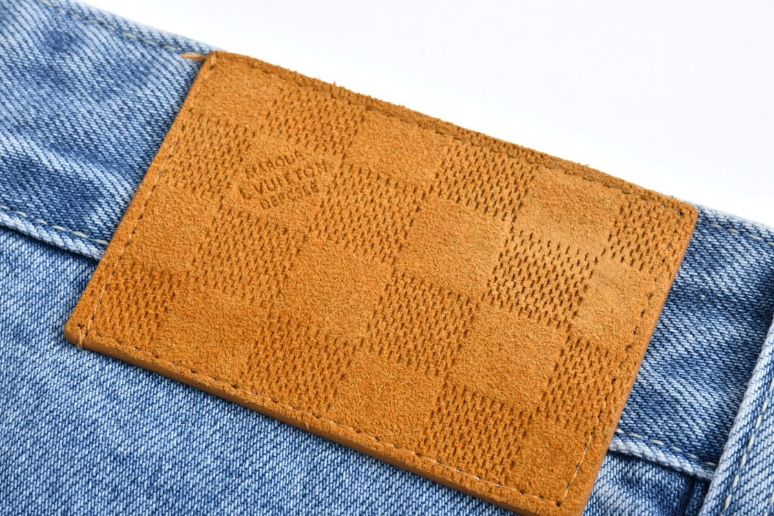 25SS jacquard jeans