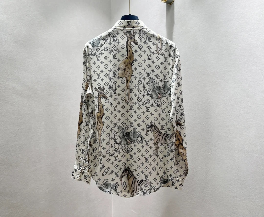 urban  silk long sleeve shirt