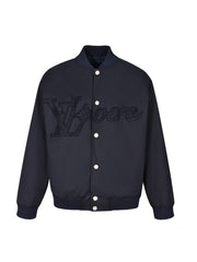 Embroidered letter logo flight baseball jacket jacket