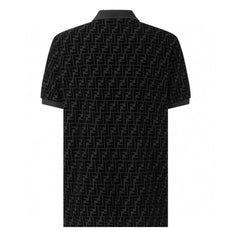 All-over printed double F Polo short sleeves