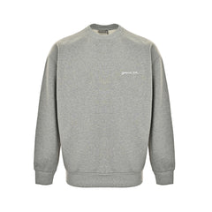 signature embroidered crew neck sweatshirt