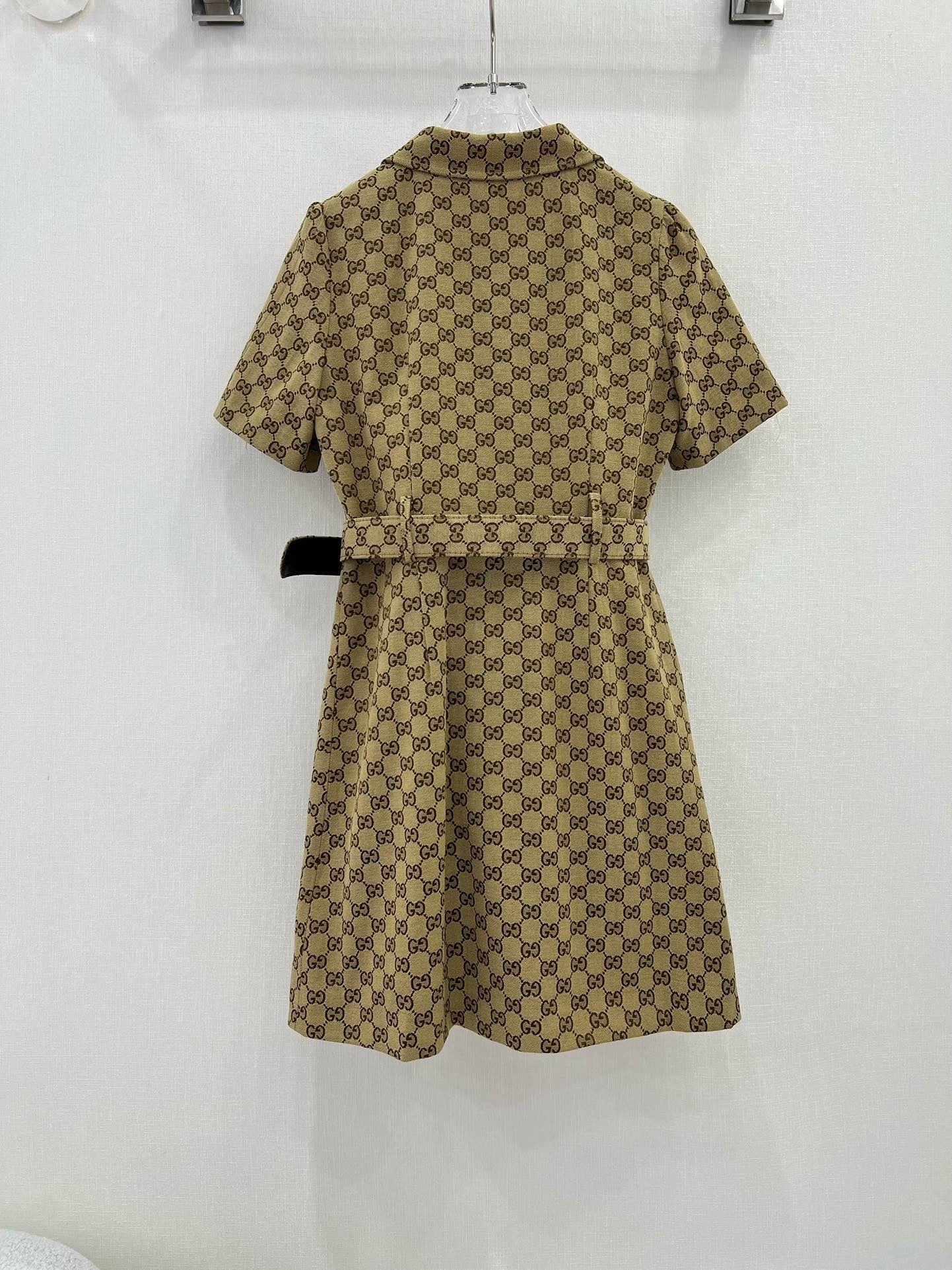 New style monogram jacquard dress