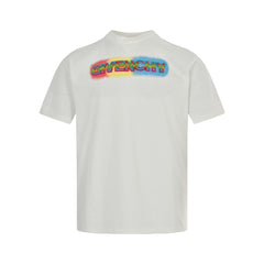 Rainbow logo 3D toothbrush embroidered short sleeves