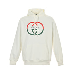 Large Double G printed hooded sweatshirt