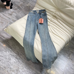 Slim-fit bootcut jeans